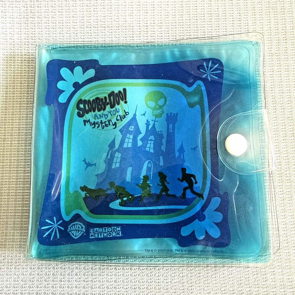 Vintage 2001 Scooby Doo And You Mystery Club CD Case - Cartoon Network